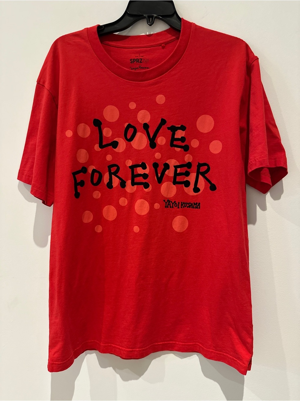Uniqlo X SprzNY Red "Love Forever" Kids T-Shirt MoMA special edition